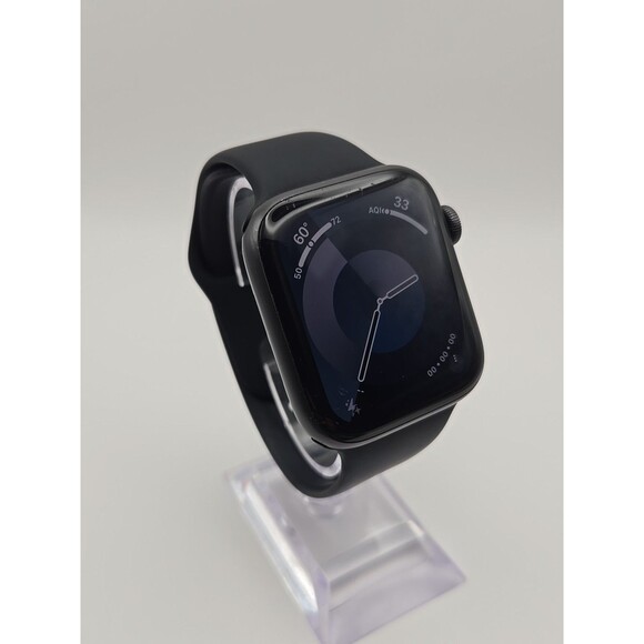 Apple Watch SE 1st Gen 44mm GPS Space Gray Aluminum A2352 32GB 75% Battery - Picture 3 of 12